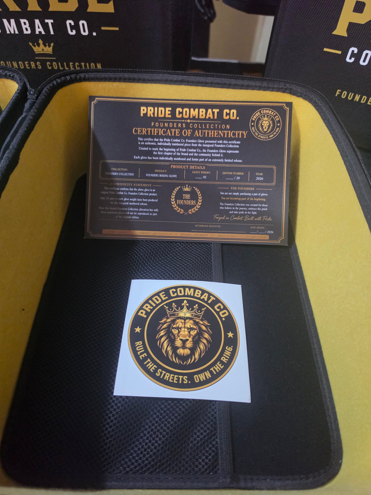 12oz Founders Gloves