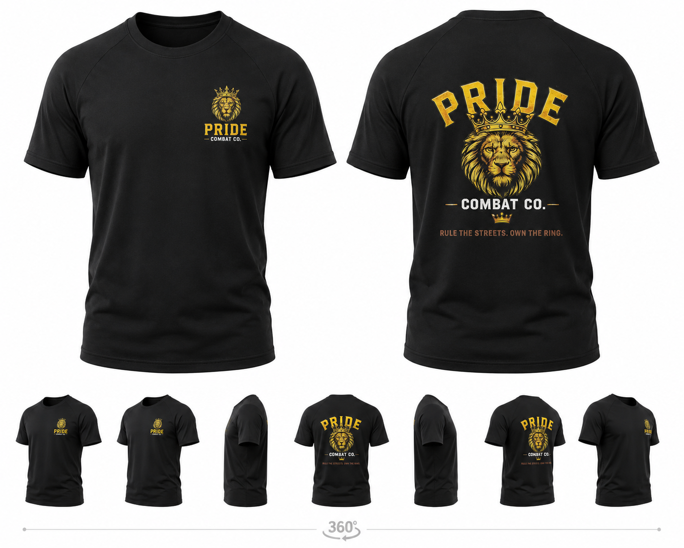 Pride Combat Co. Founders Training Tee